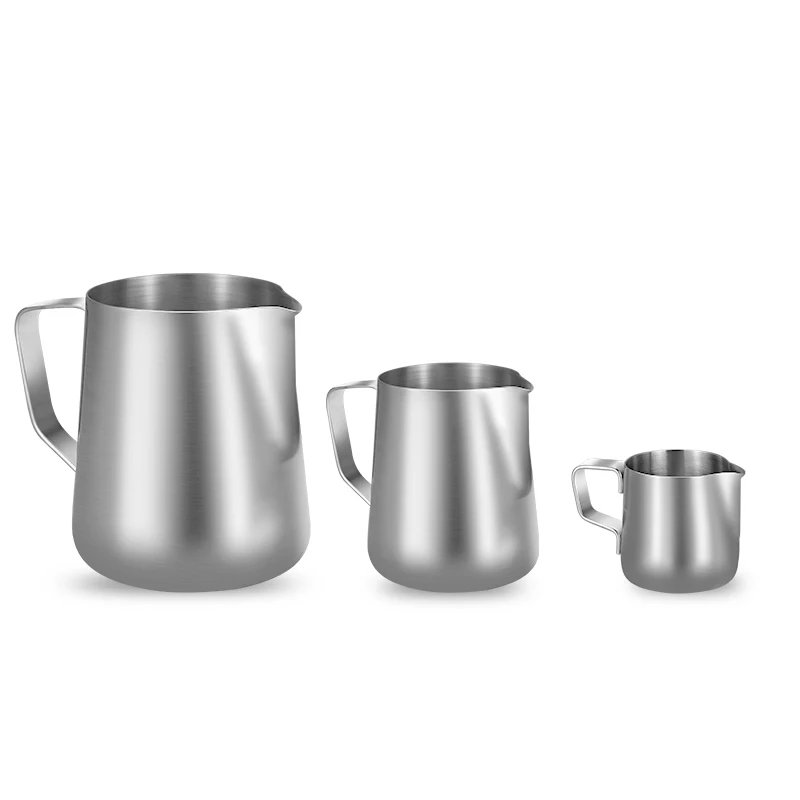 Barista Milk Jug - Profesyonel Paslanmaz Çelik Süt Köpürtme Sürahi