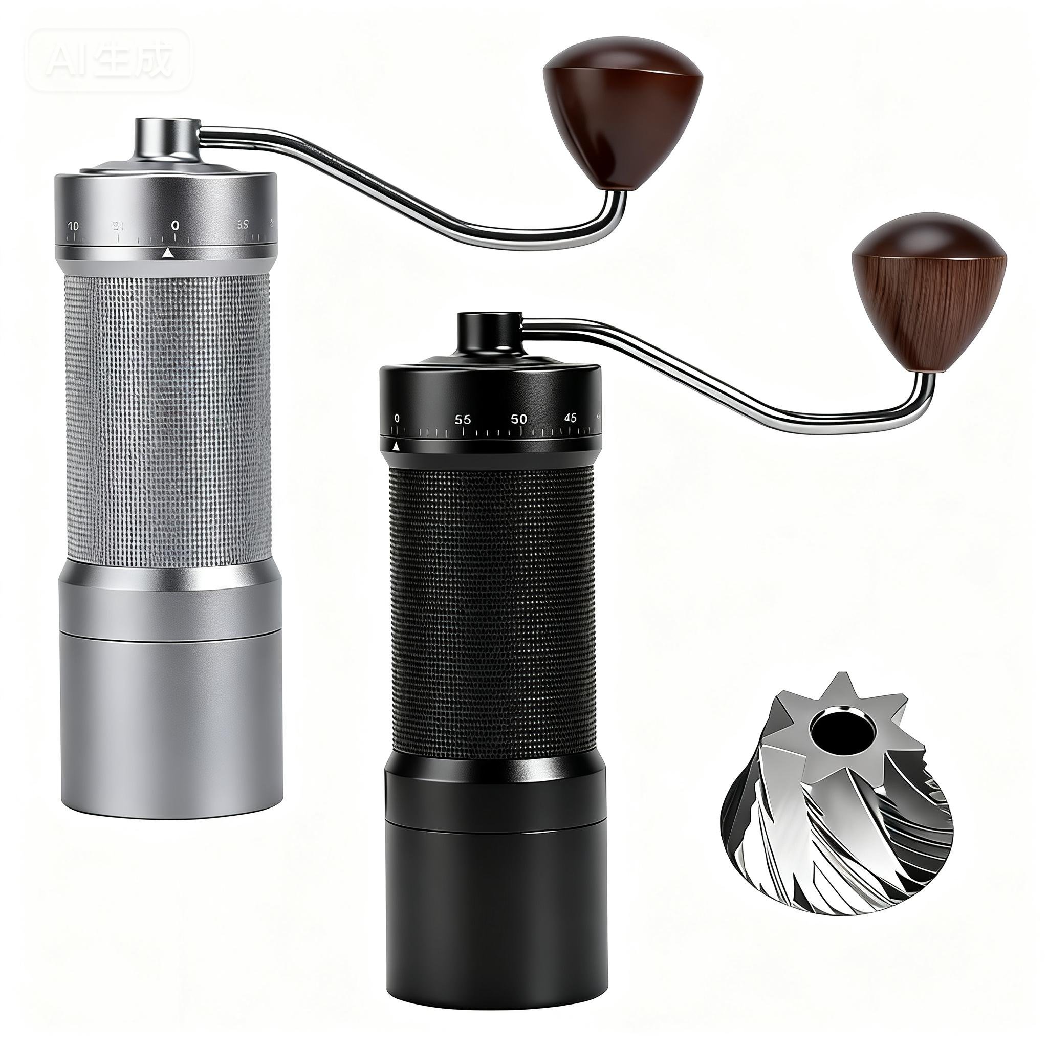 60 Seviyeli Ayarlanabilir Many - Burr Hand Grinder incelemesi ve fiyatı