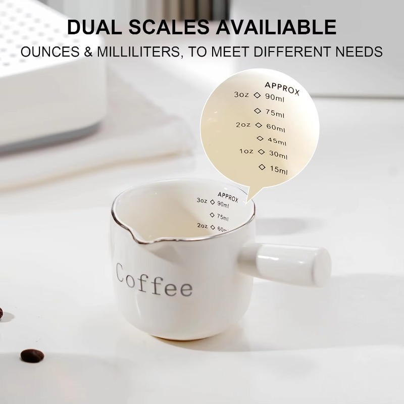 Mini Seramik Kahve kulplu finc - Coffee Tea With Milk incelemesi ve fiyatı