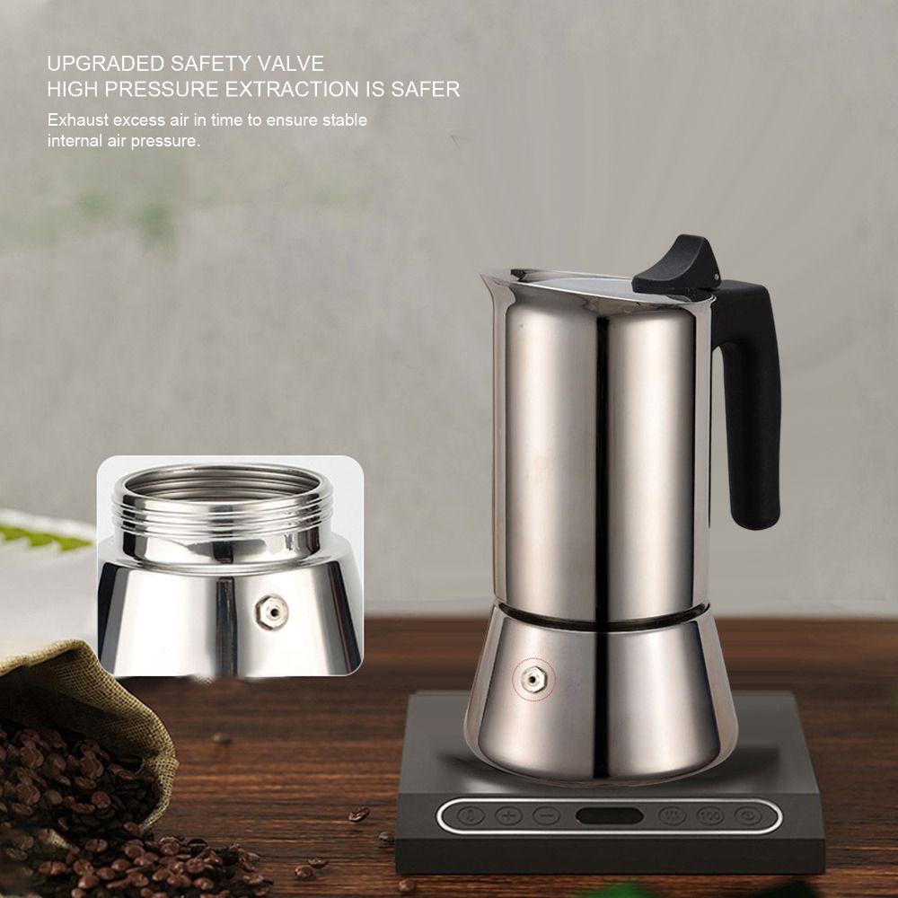 Paslanmaz Çelik Moka Pot Büyük - Moka Pot Stove incelemesi ve fiyatı