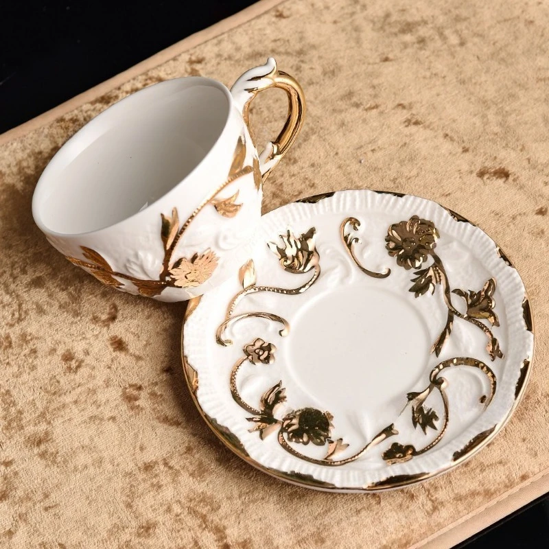 Villari Tarzı, Kabartmalı Dese - Coffee Tea And Sugar Set incelemesi ve fiyatı