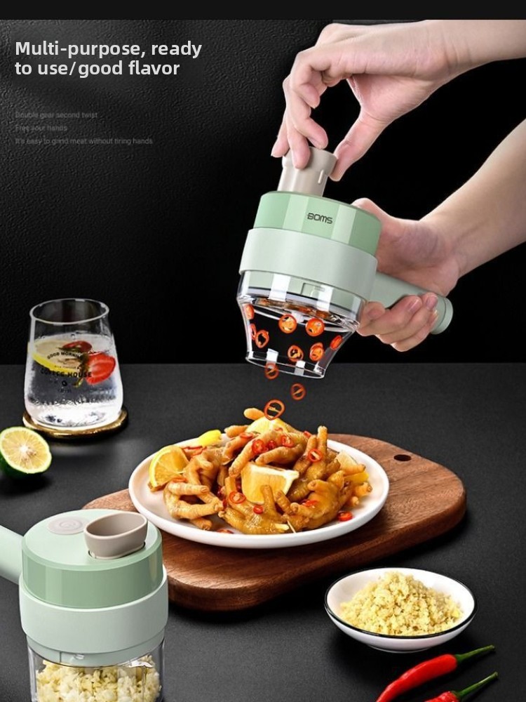 4In1 Elektrikli Sebze Kesici S - Burr Hand Grinder incelemesi ve fiyatı