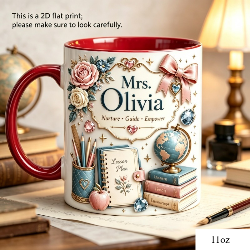 Kişiye Özel Tasarımlı, Öğretme - Coffee Tea Name incelemesi ve fiyatı