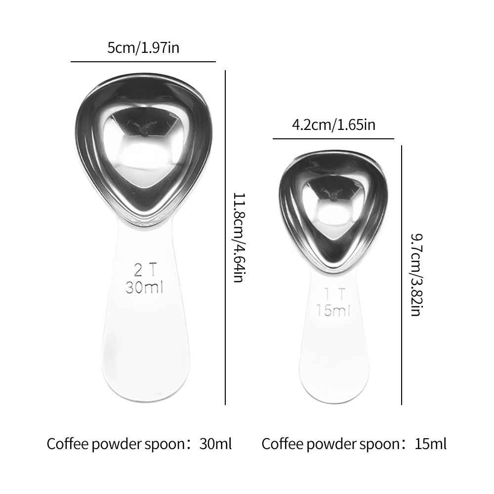 15ml/30ml Paslanmaz Çelik Kahv - Coffee Tea Sugar incelemesi ve fiyatı